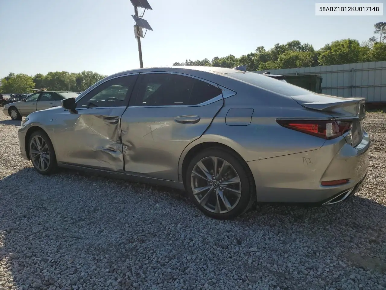 2019 Lexus Es 350 VIN: 58ABZ1B12KU017148 Lot: 52808385