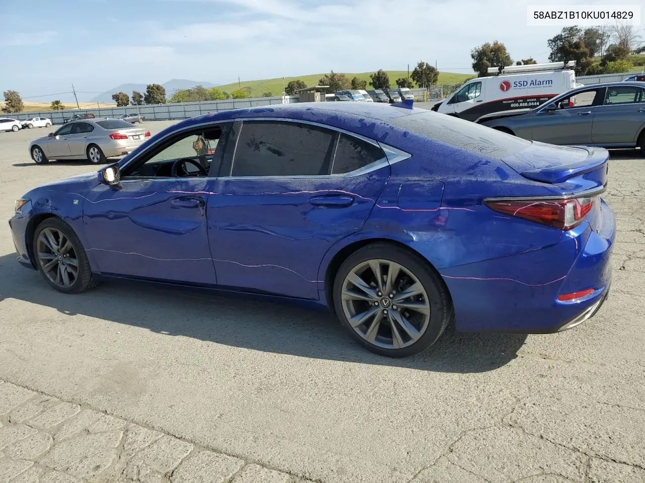 2019 Lexus Es 350 VIN: 58ABZ1B10KU014829 Lot: 54453005