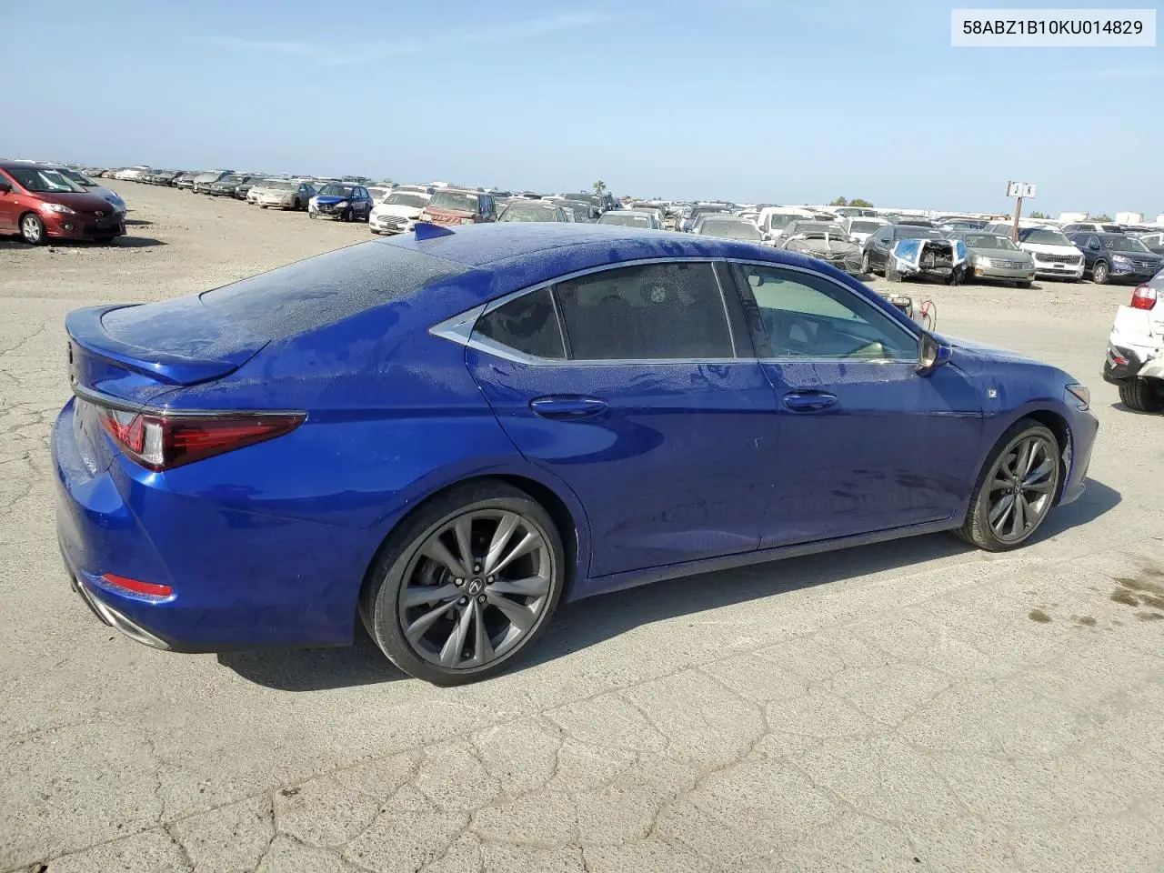 2019 Lexus Es 350 VIN: 58ABZ1B10KU014829 Lot: 54453005
