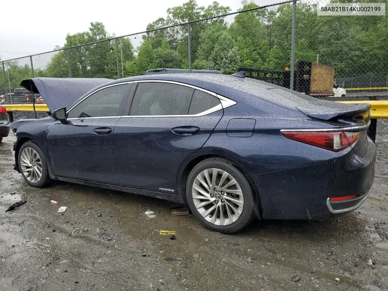 2019 Lexus Es 300H VIN: 58AB21B14KU002199 Lot: 56734845