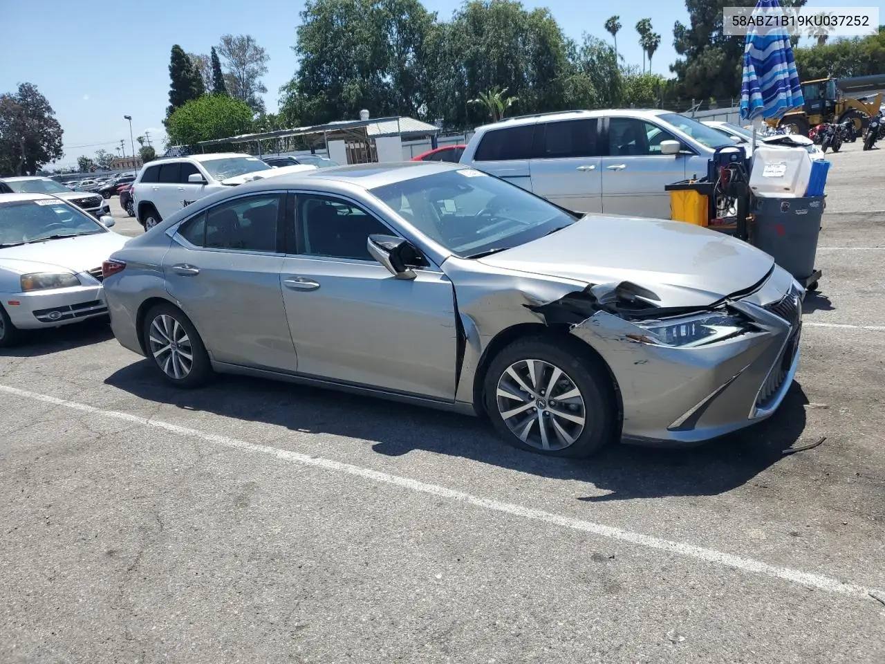 58abz1b19ku037252 58ABZ1B19KU037252 2019 Lexus Es 350