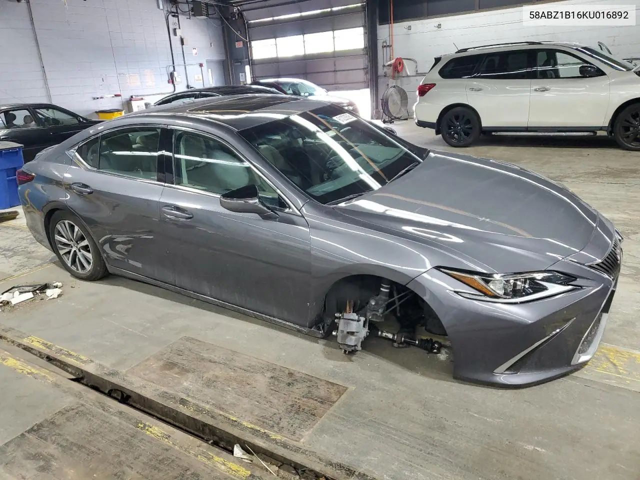 2019 Lexus Es 350 VIN: 58ABZ1B16KU016892 Lot: 61223525