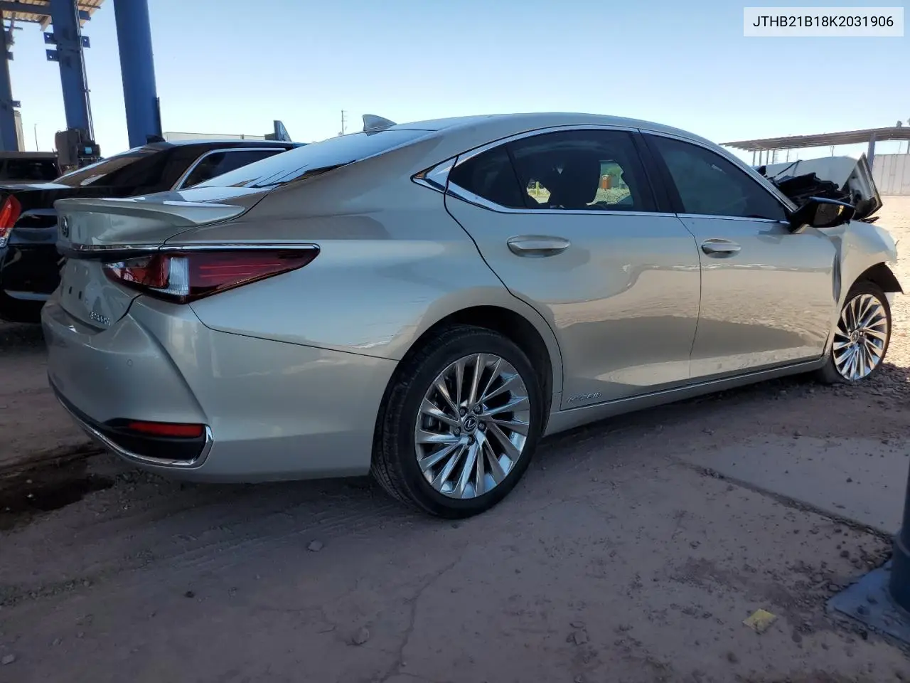 2019 Lexus Es 300H VIN: JTHB21B18K2031906 Lot: 62213015