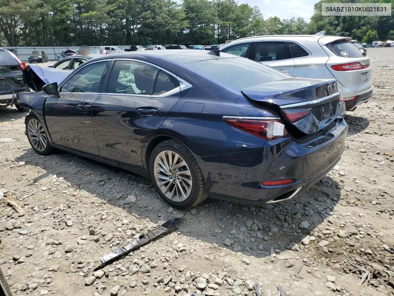 2019 Lexus Es 350 VIN: 58ABZ1B10KU021831 Lot: 62299345