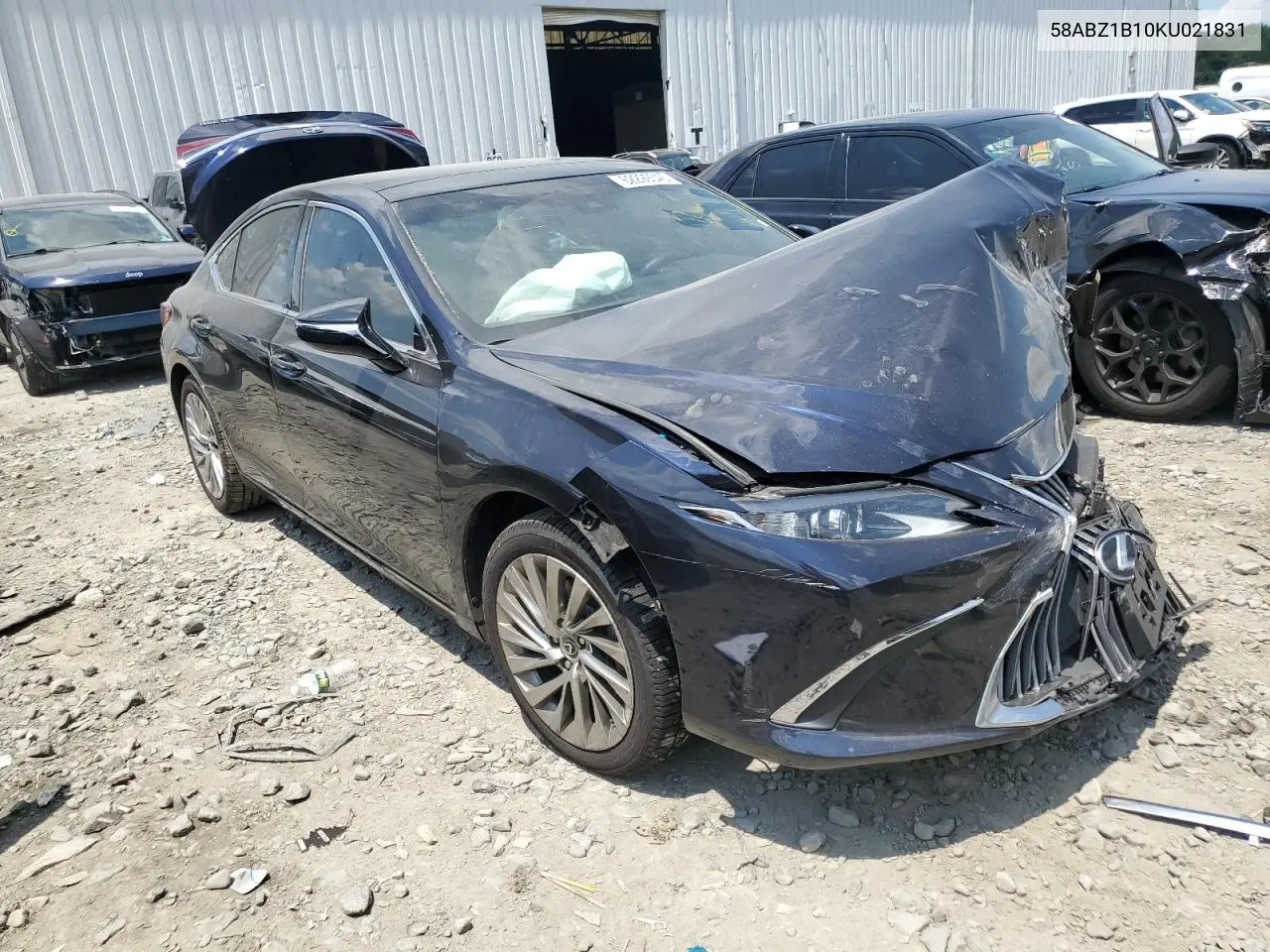 2019 Lexus Es 350 VIN: 58ABZ1B10KU021831 Lot: 62299345
