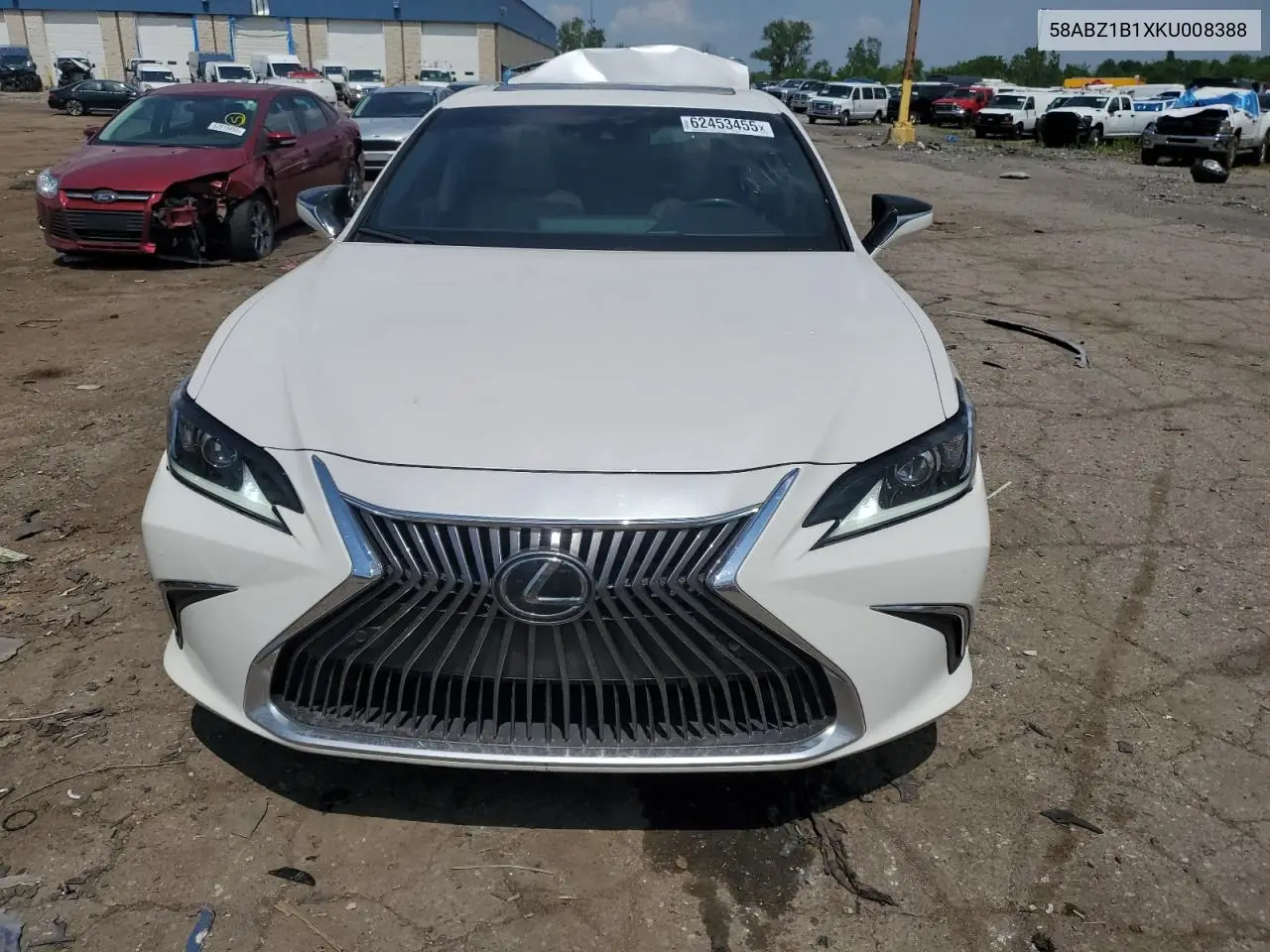 2019 Lexus Es 350 VIN: 58ABZ1B1XKU008388 Lot: 62453455