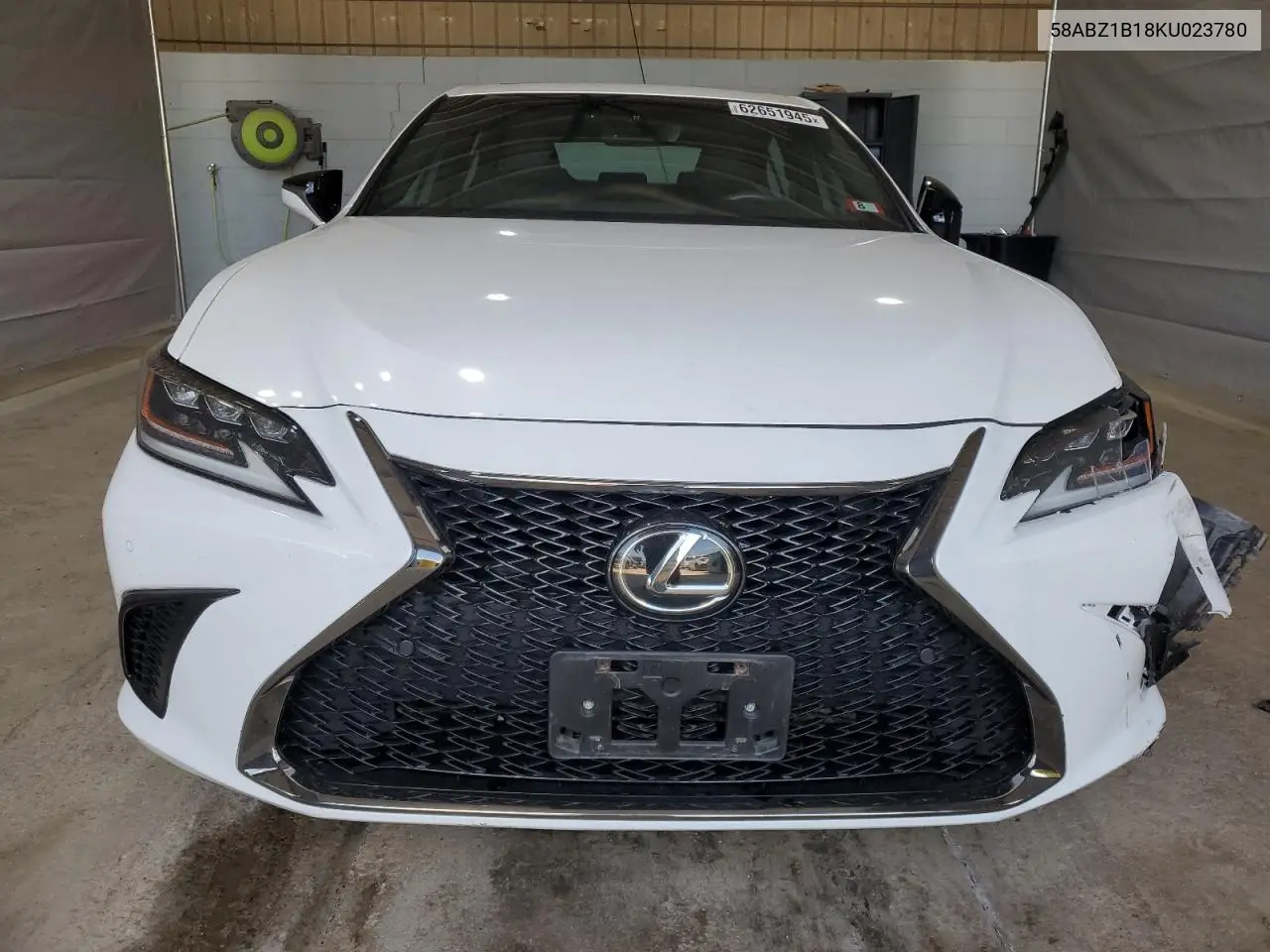 2019 Lexus Es 350 VIN: 58ABZ1B18KU023780 Lot: 62651945