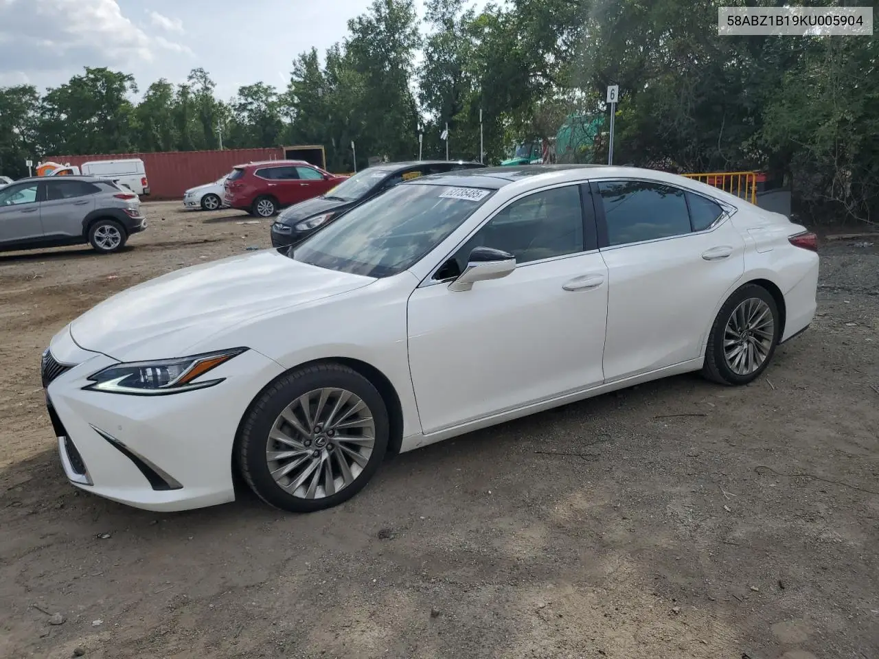 2019 Lexus Es 350 VIN: 58ABZ1B19KU005904 Lot: 62735485