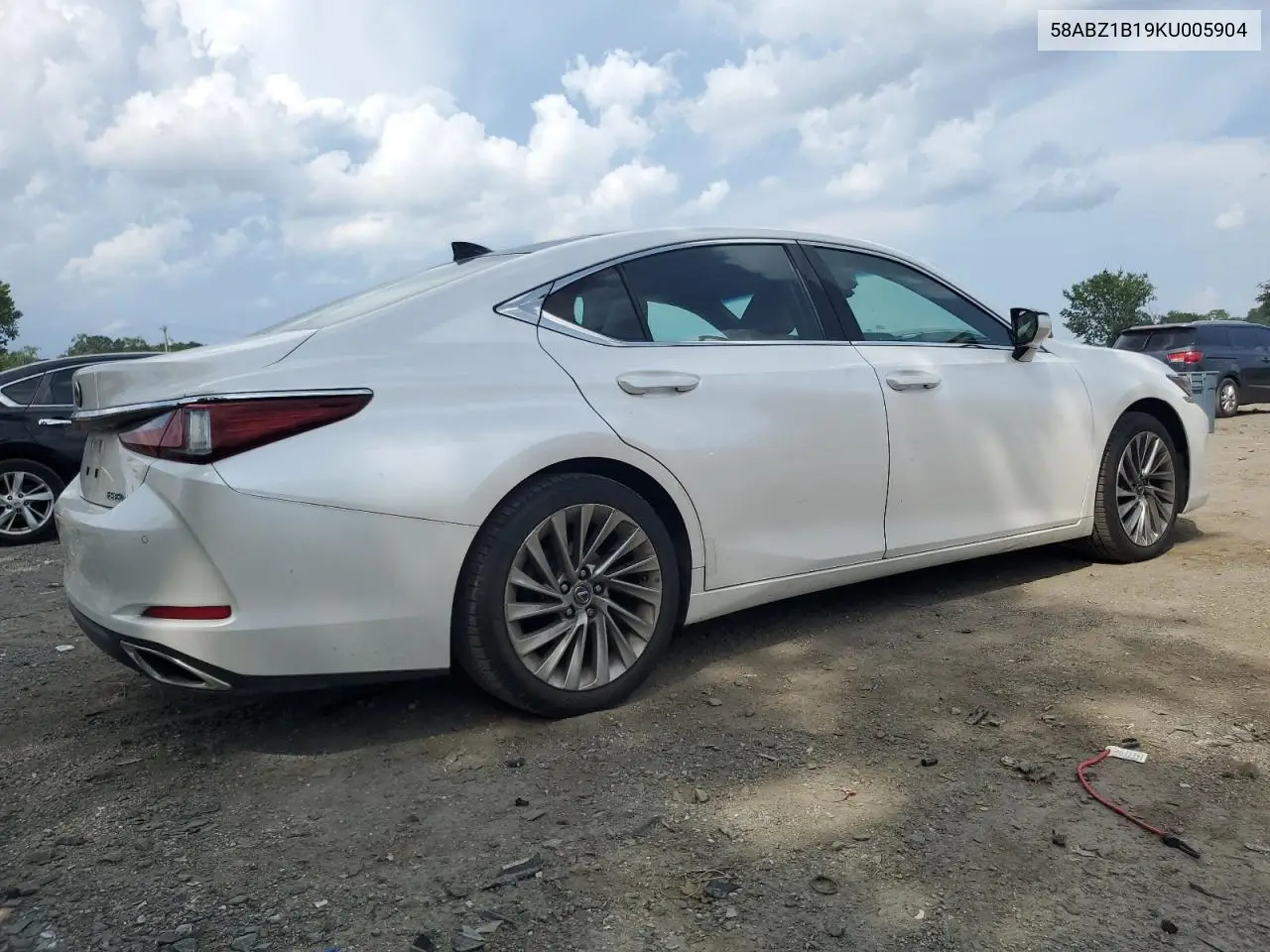 2019 Lexus Es 350 VIN: 58ABZ1B19KU005904 Lot: 62735485