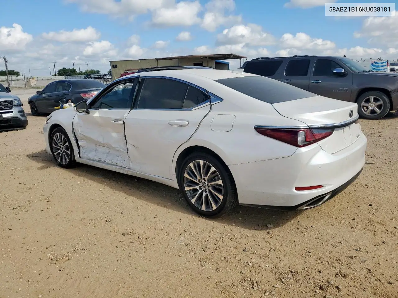2019 Lexus Es 350 VIN: 58ABZ1B16KU038181 Lot: 62900175