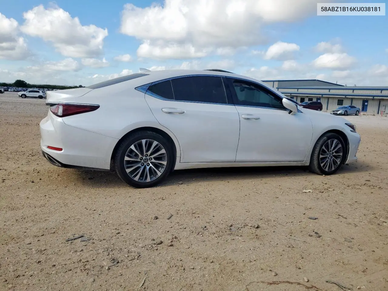 2019 Lexus Es 350 VIN: 58ABZ1B16KU038181 Lot: 62900175