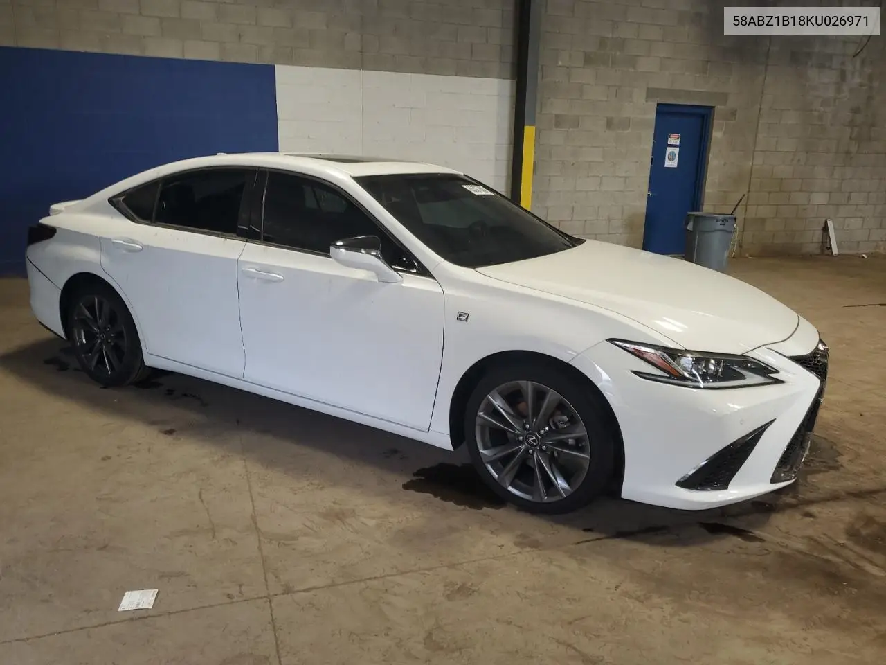 2019 Lexus Es 350 VIN: 58ABZ1B18KU026971 Lot: 65327835