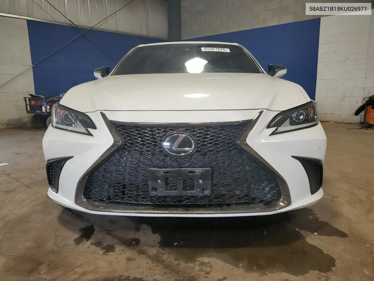 2019 Lexus Es 350 VIN: 58ABZ1B18KU026971 Lot: 65327835
