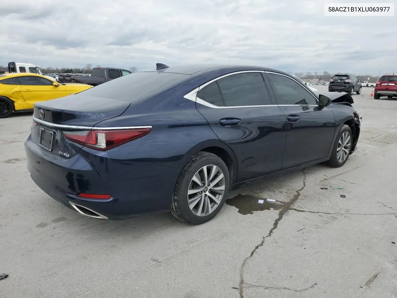 2020 Lexus Es 350 Base VIN: 58ACZ1B1XLU063977 Lot: 49734315