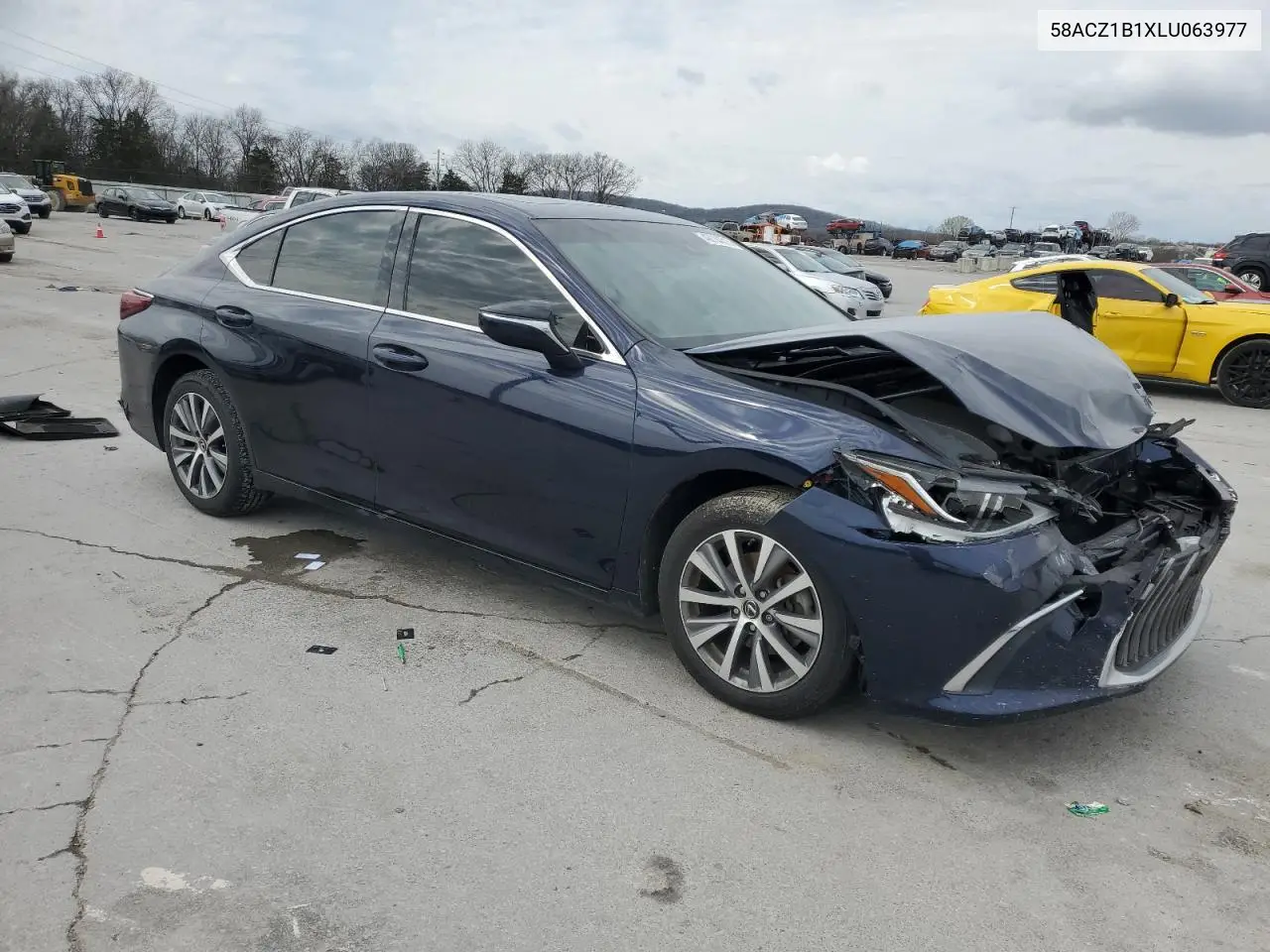 2020 Lexus Es 350 Base VIN: 58ACZ1B1XLU063977 Lot: 49734315