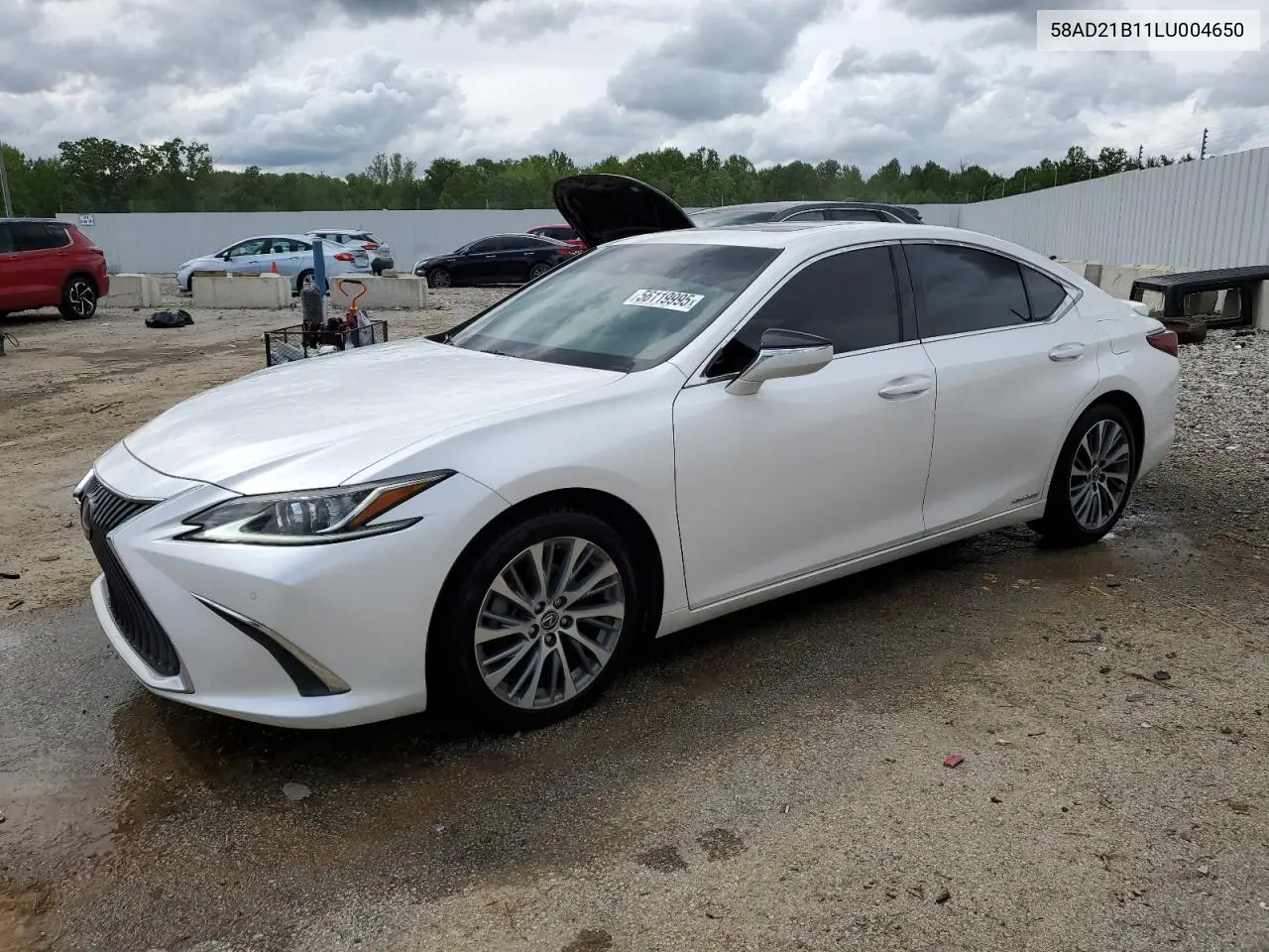 2020 Lexus Es 300H VIN: 58AD21B11LU004650 Lot: 56119995