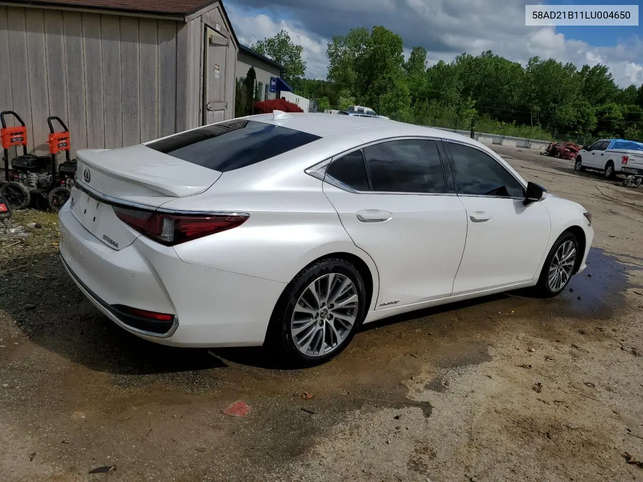 2020 Lexus Es 300H VIN: 58AD21B11LU004650 Lot: 56119995