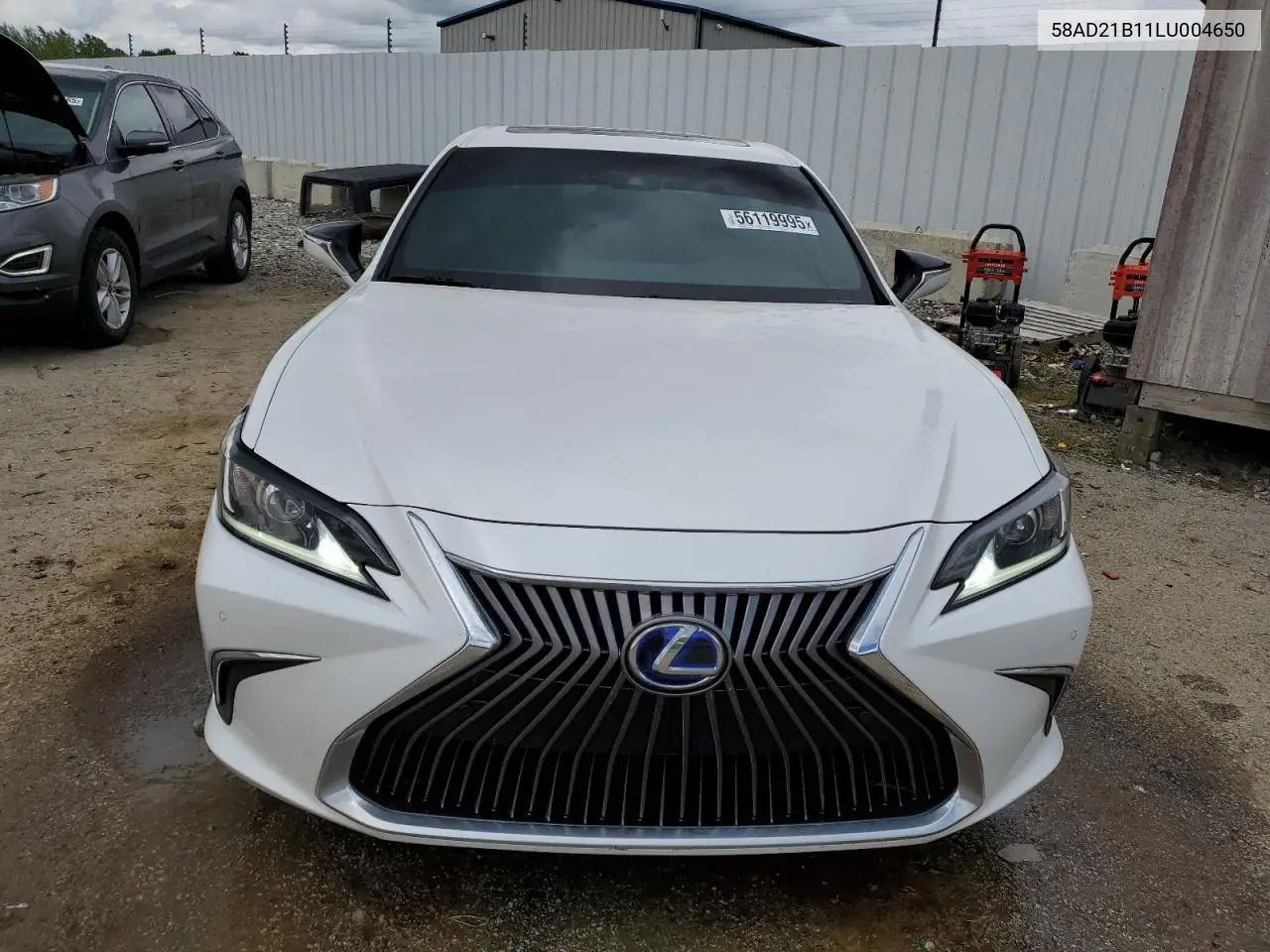 2020 Lexus Es 300H VIN: 58AD21B11LU004650 Lot: 56119995