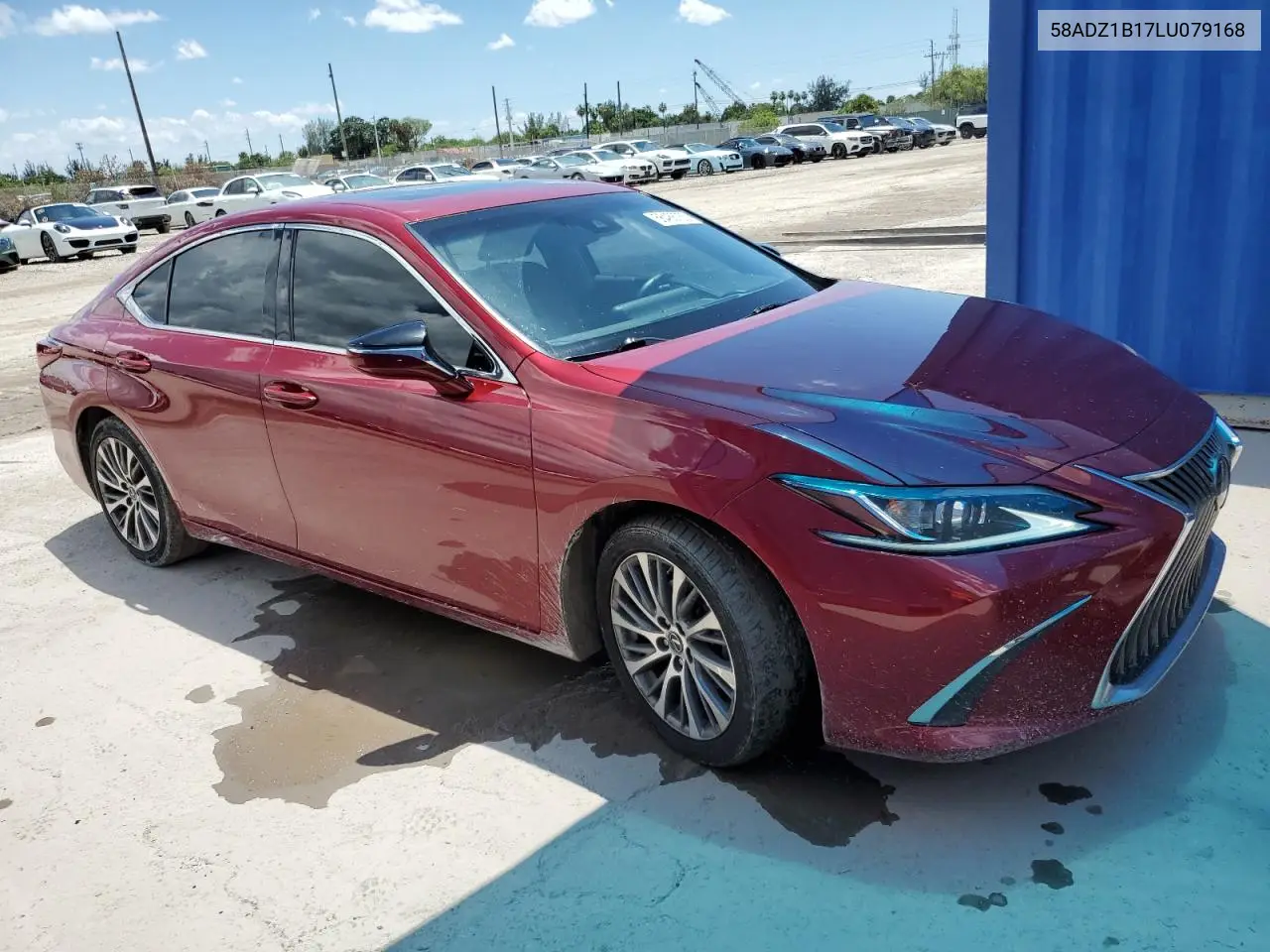 2020 Lexus Es 350 VIN: 58ADZ1B17LU079168 Lot: 56488755