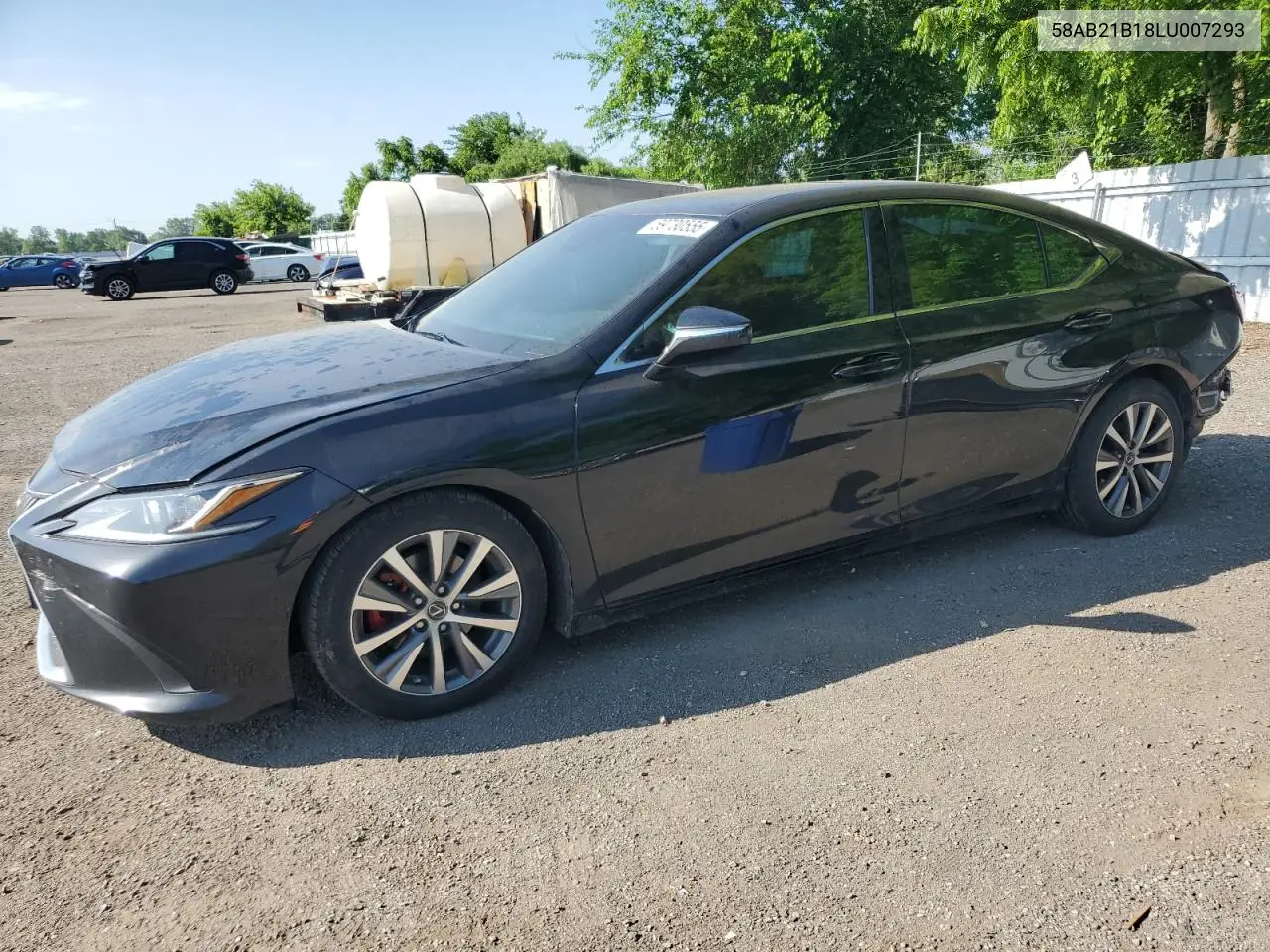 2020 Lexus Es 300H VIN: 58AB21B18LU007293 Lot: 59730555