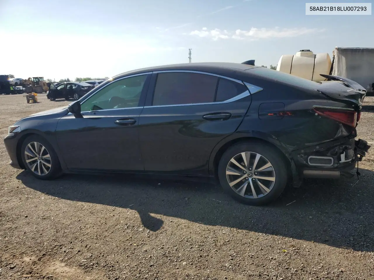 2020 Lexus Es 300H VIN: 58AB21B18LU007293 Lot: 59730555