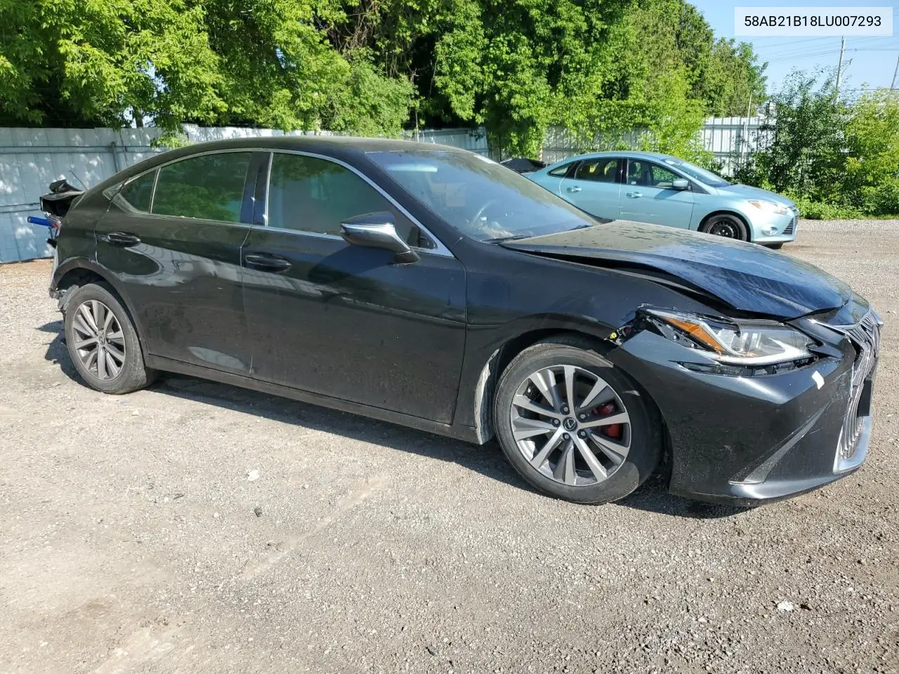 2020 Lexus Es 300H VIN: 58AB21B18LU007293 Lot: 59730555