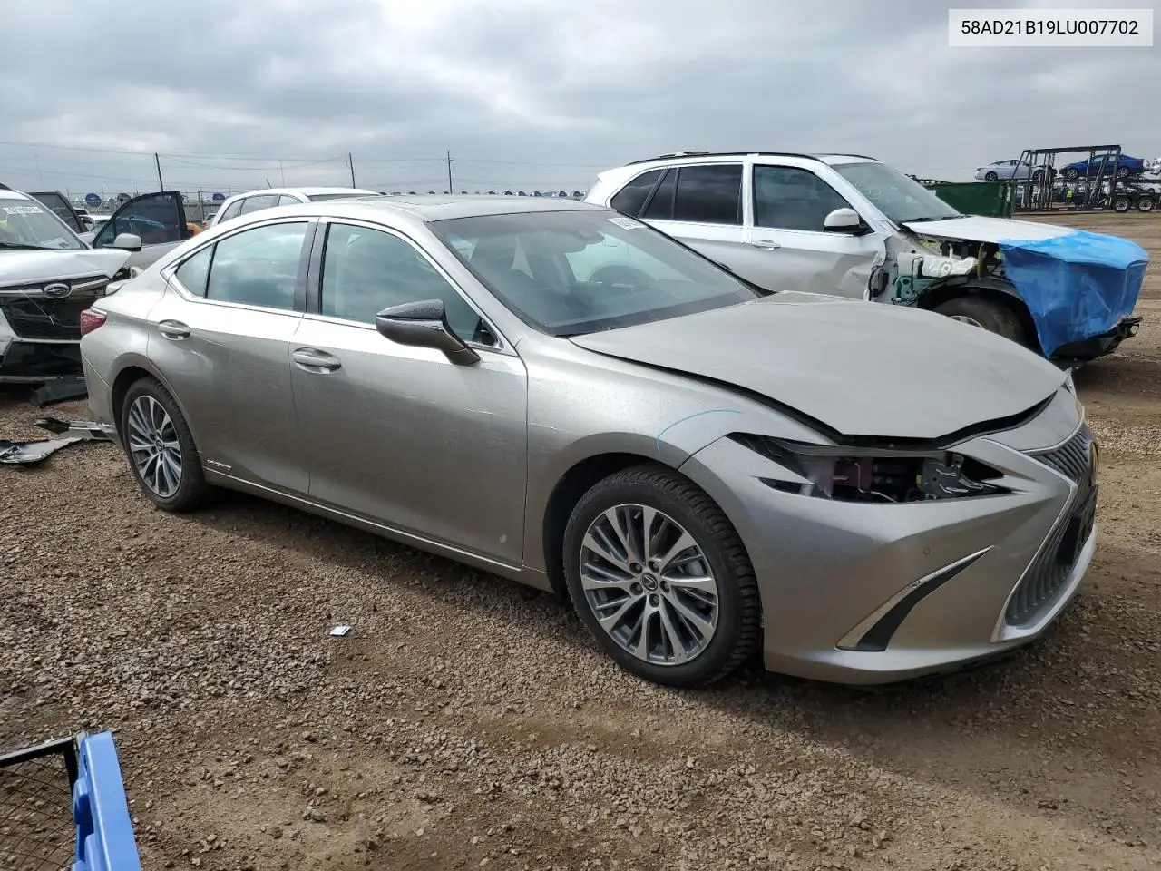 2020 Lexus Es 300H VIN: 58AD21B19LU007702 Lot: 62045245