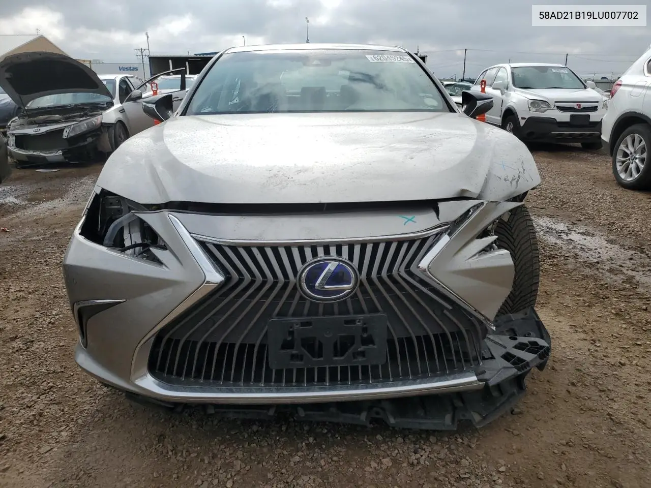 2020 Lexus Es 300H VIN: 58AD21B19LU007702 Lot: 62045245