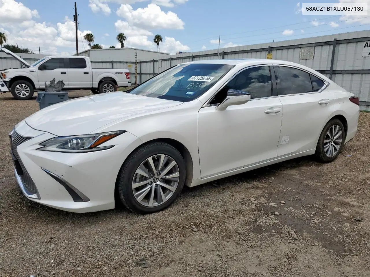 2020 Lexus Es 350 Base VIN: 58ACZ1B1XLU057130 Lot: 62125655