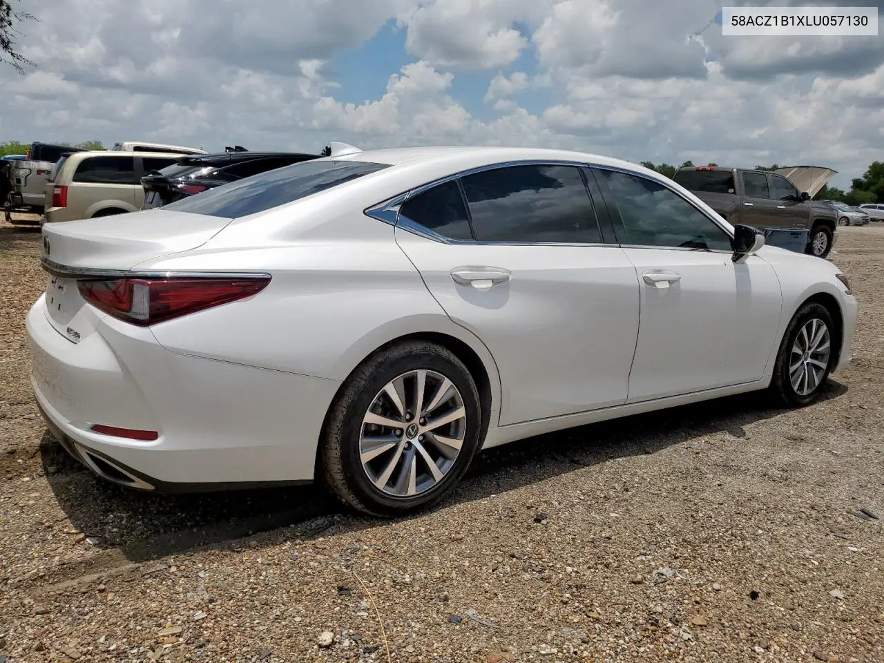 2020 Lexus Es 350 Base VIN: 58ACZ1B1XLU057130 Lot: 62125655