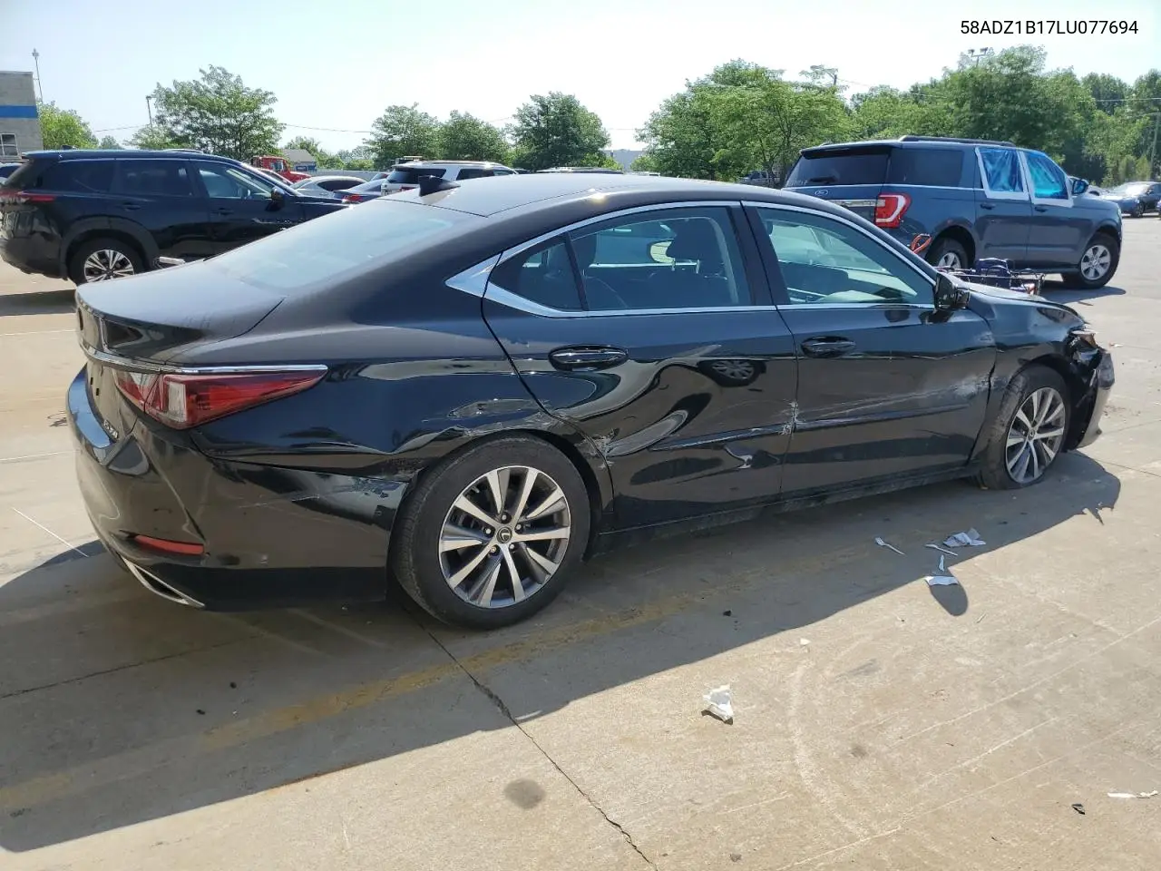 2020 Lexus Es 350 VIN: 58ADZ1B17LU077694 Lot: 62139955