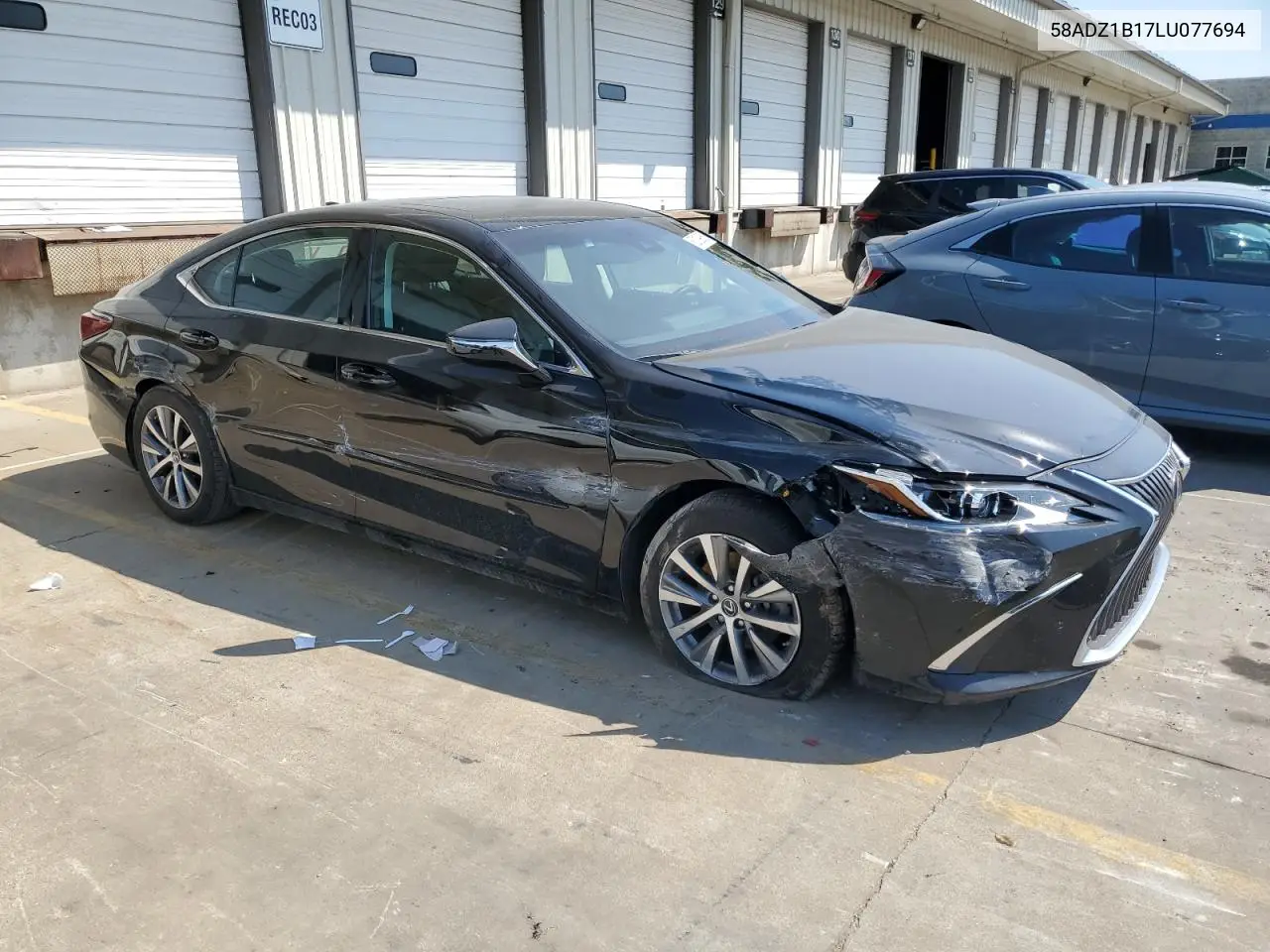 2020 Lexus Es 350 VIN: 58ADZ1B17LU077694 Lot: 62139955