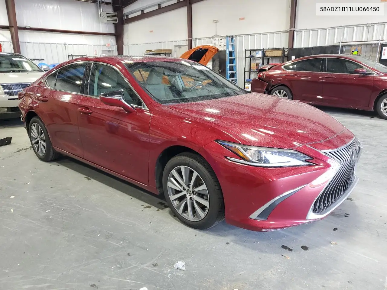 2020 Lexus Es 350 VIN: 58ADZ1B11LU066450 Lot: 62430835