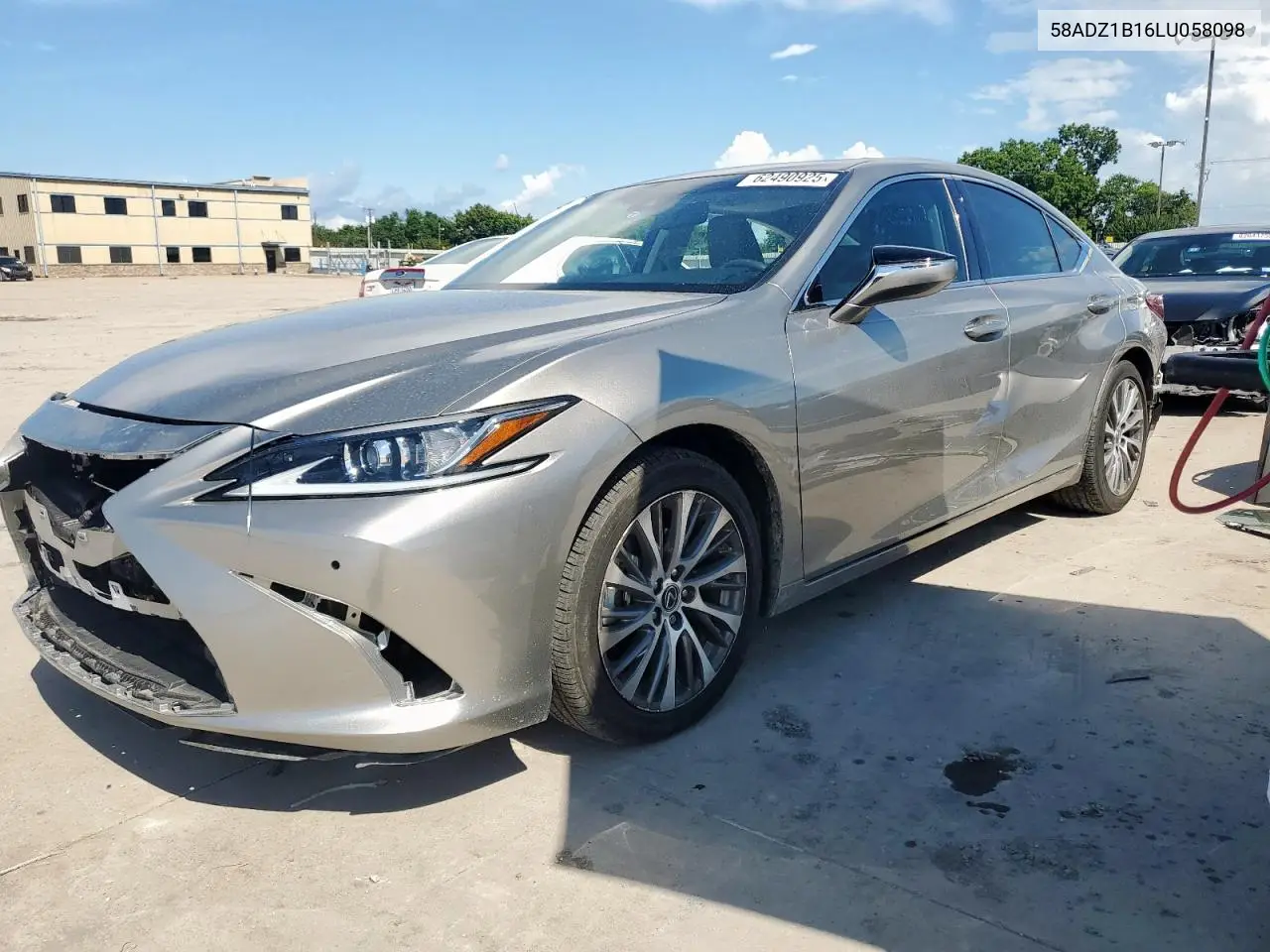 2020 Lexus Es 350 VIN: 58ADZ1B16LU058098 Lot: 62490925