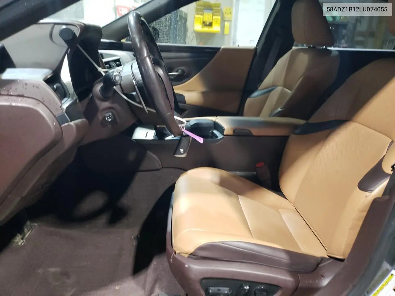 2020 Lexus Es 350 VIN: 58ADZ1B12LU074055 Lot: 62514855