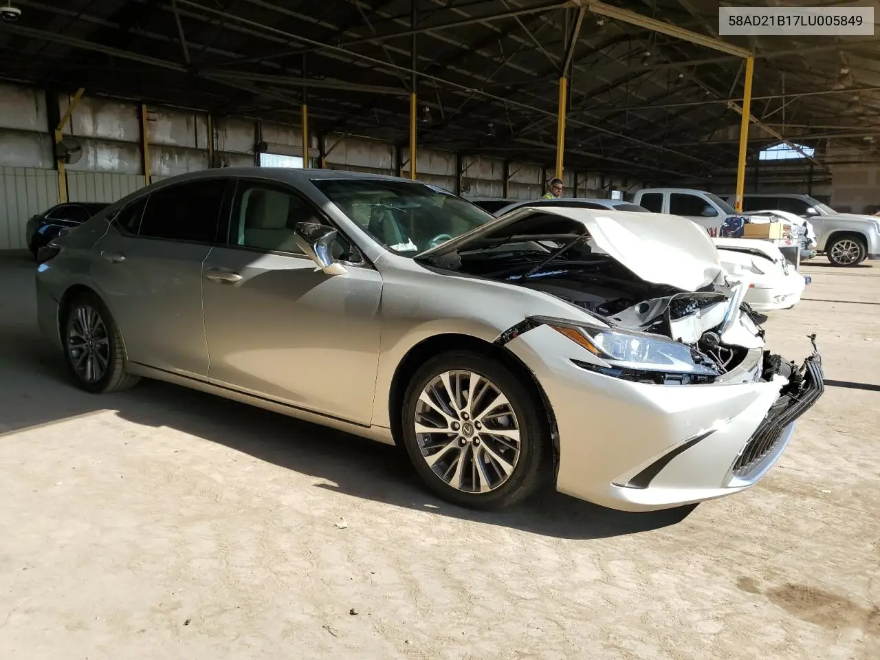 2020 Lexus Es 300H VIN: 58AD21B17LU005849 Lot: 63084095