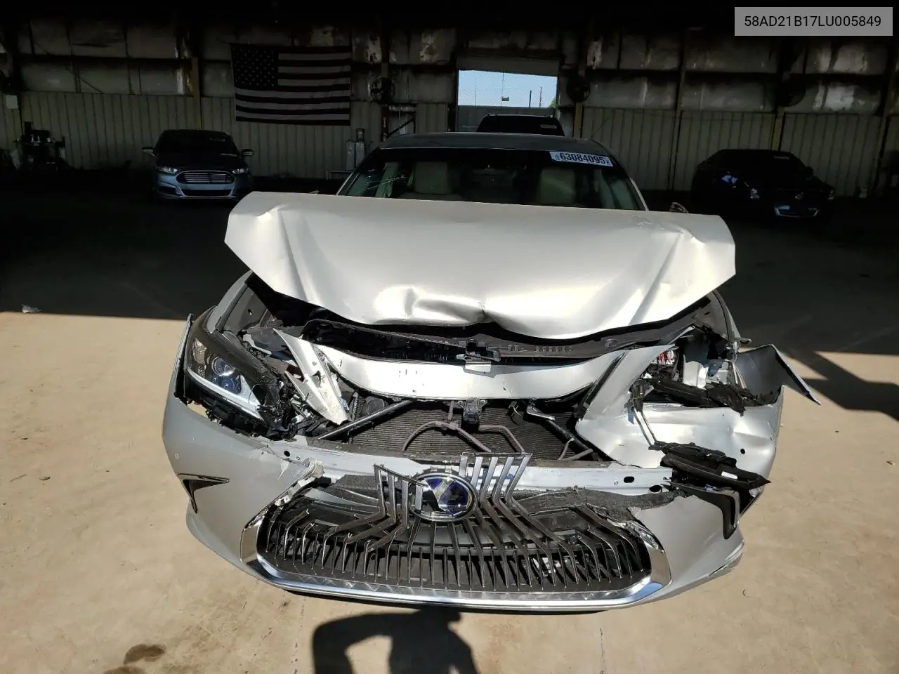 2020 Lexus Es 300H VIN: 58AD21B17LU005849 Lot: 63084095