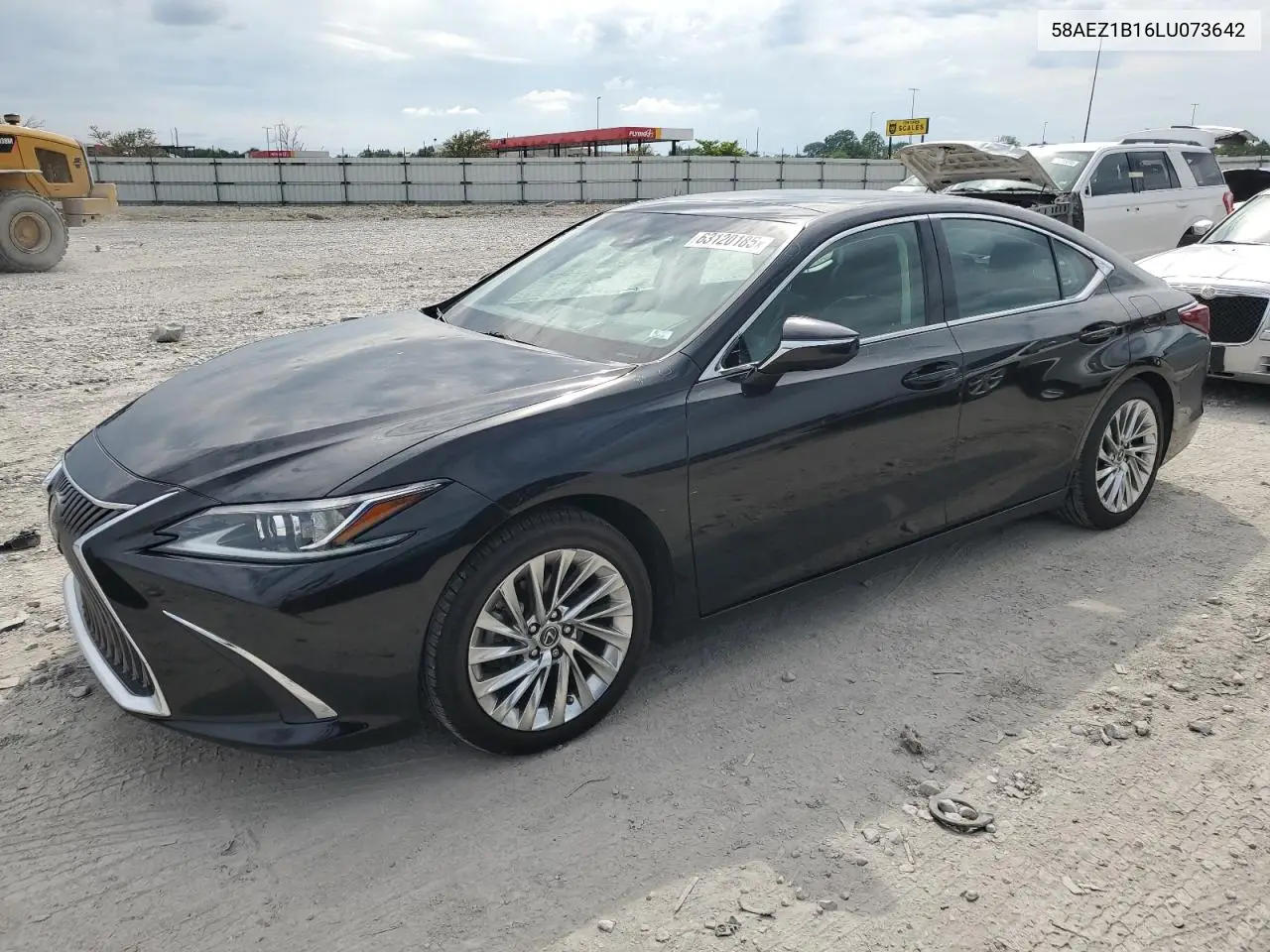 2020 Lexus Es 350 Luxury VIN: 58AEZ1B16LU073642 Lot: 63120185