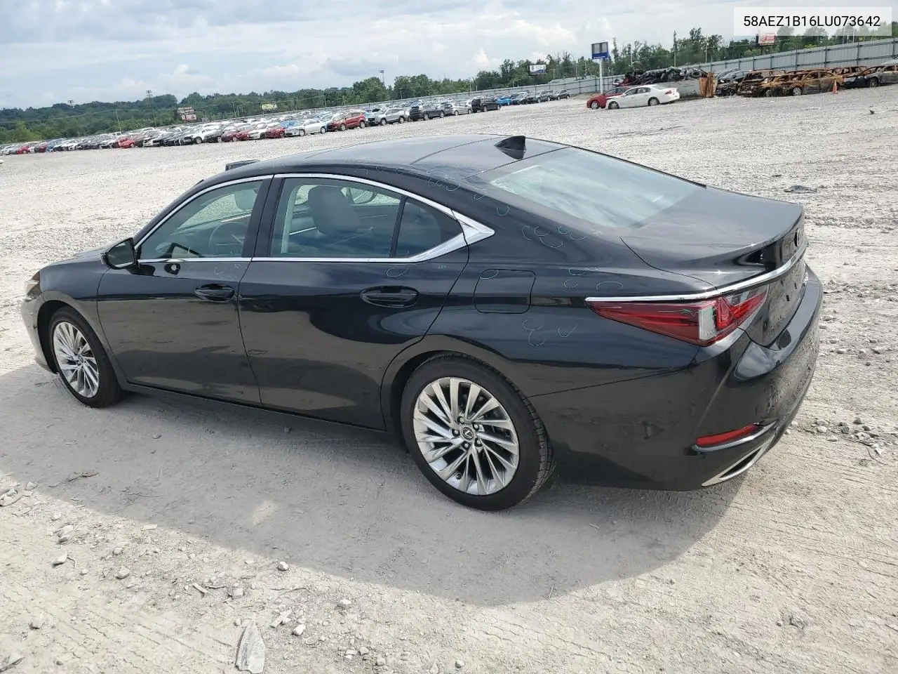 2020 Lexus Es 350 Luxury VIN: 58AEZ1B16LU073642 Lot: 63120185