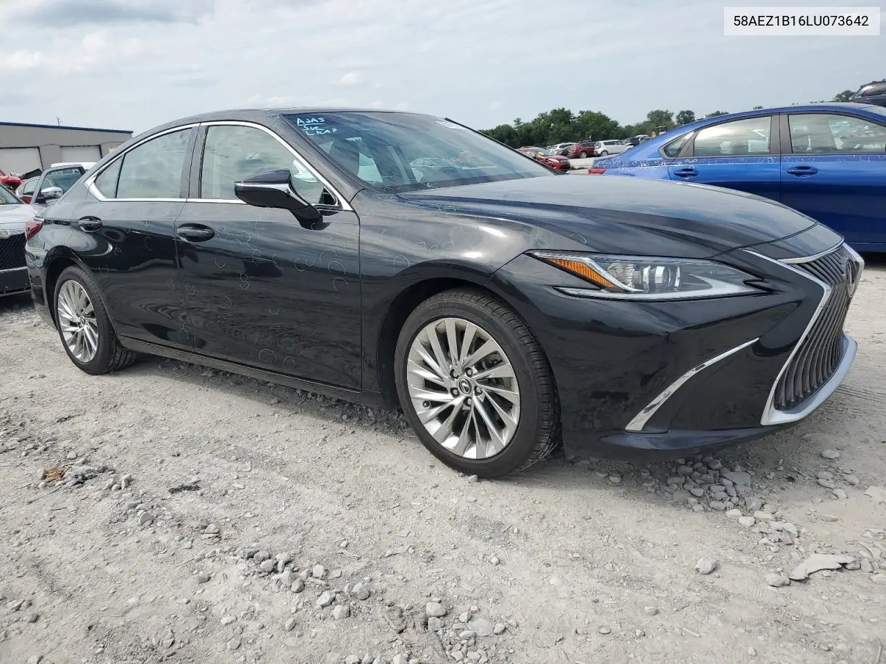 2020 Lexus Es 350 Luxury VIN: 58AEZ1B16LU073642 Lot: 63120185