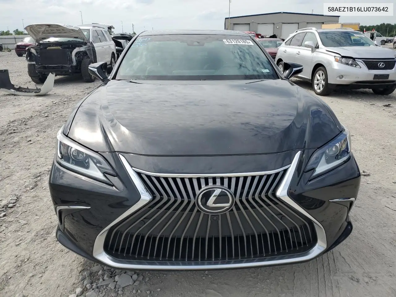 2020 Lexus Es 350 Luxury VIN: 58AEZ1B16LU073642 Lot: 63120185