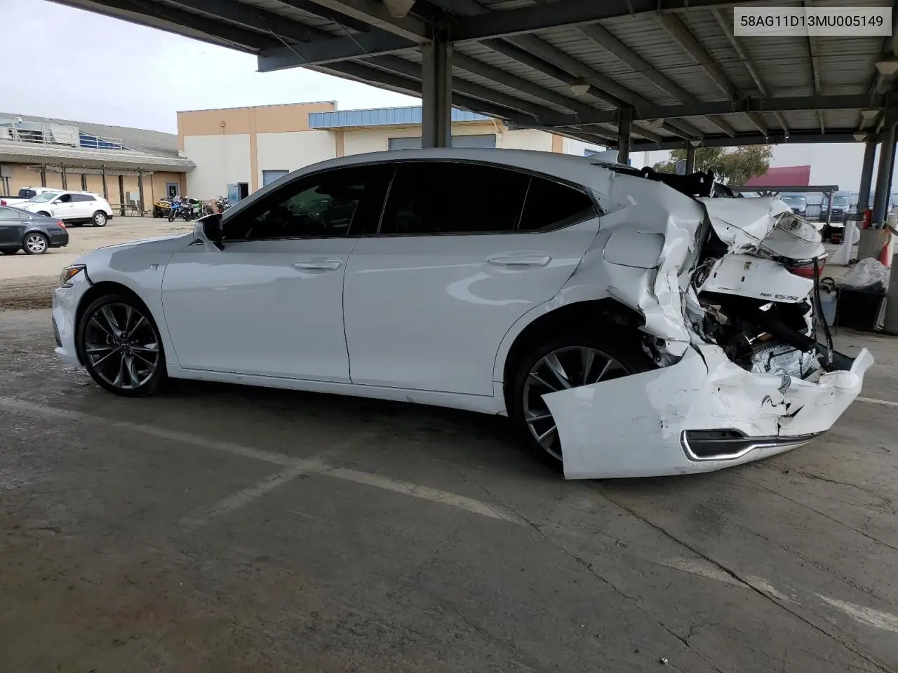 2021 Lexus Es 250 Base VIN: 58AG11D13MU005149 Lot: 47690665