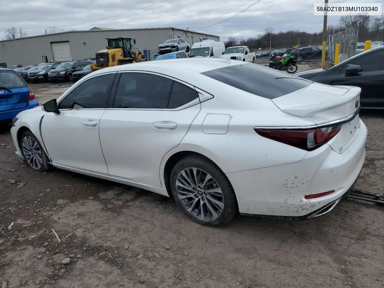 2021 Lexus Es 350 Base VIN: 58ADZ1B13MU103340 Lot: 47973735