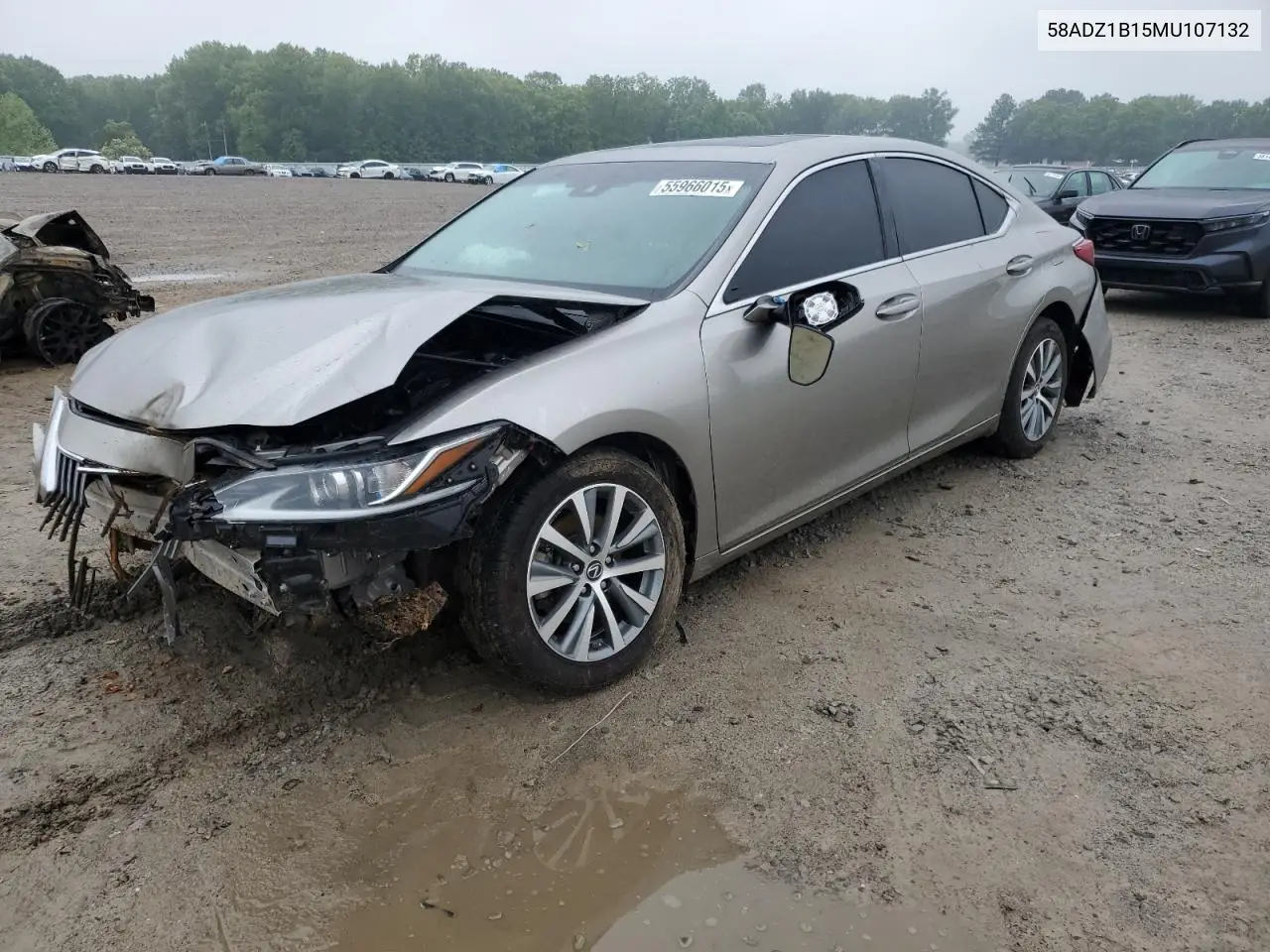 58adz1b15mu107132 58ADZ1B15MU107132 2021 Lexus Es 350 Base