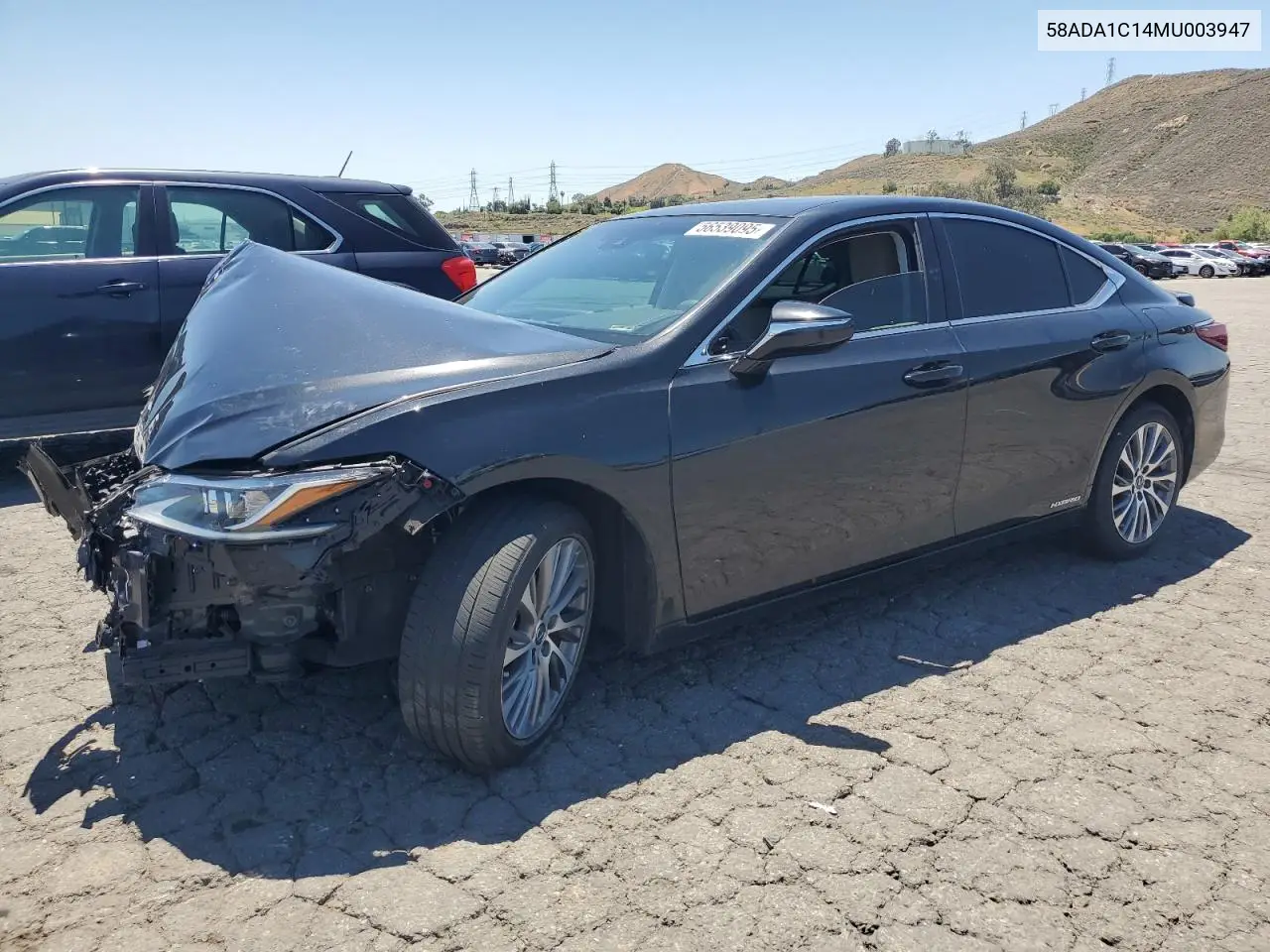 2021 Lexus Es 300H VIN: 58ADA1C14MU003947 Lot: 56539095