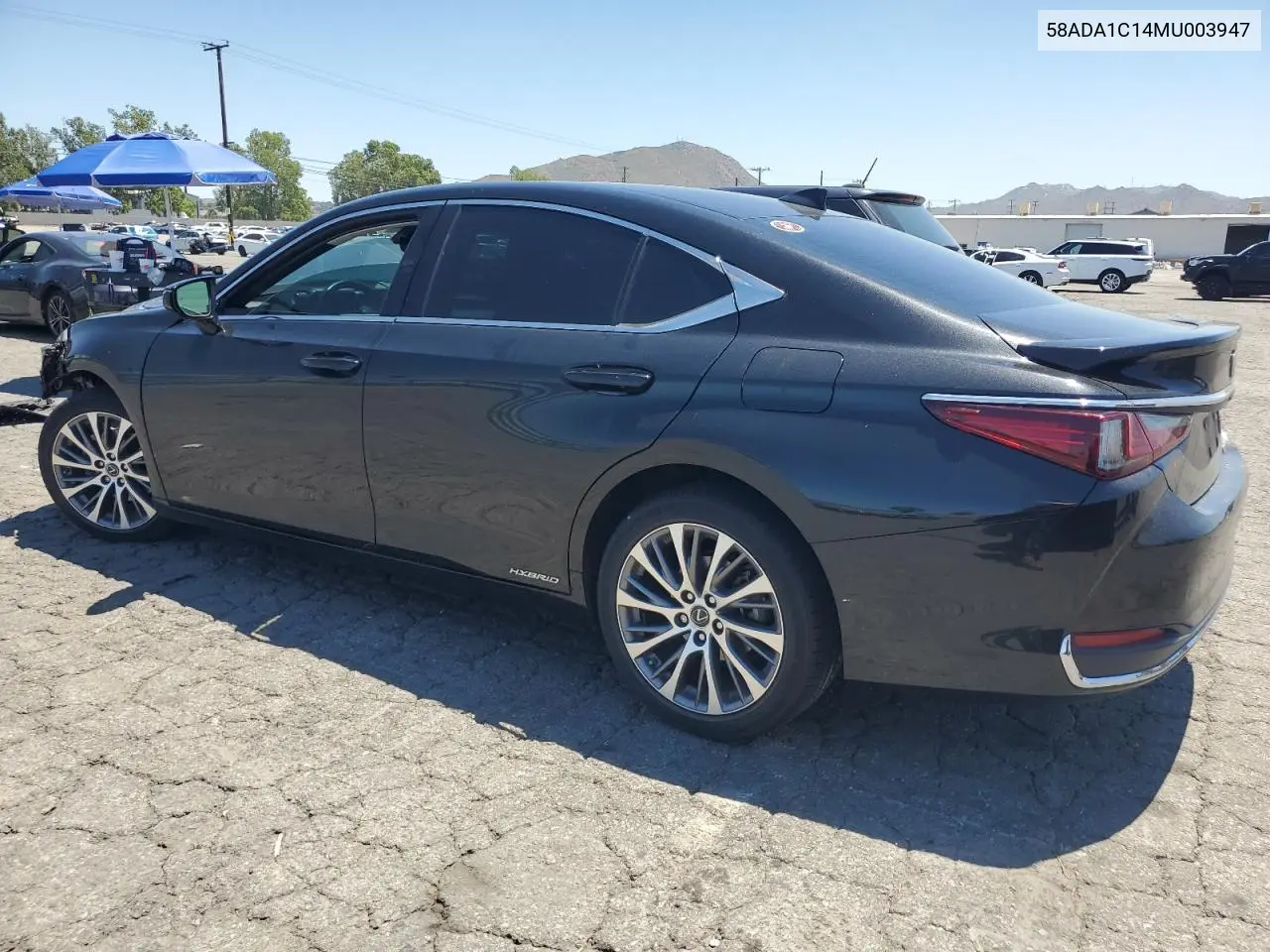 2021 Lexus Es 300H VIN: 58ADA1C14MU003947 Lot: 56539095