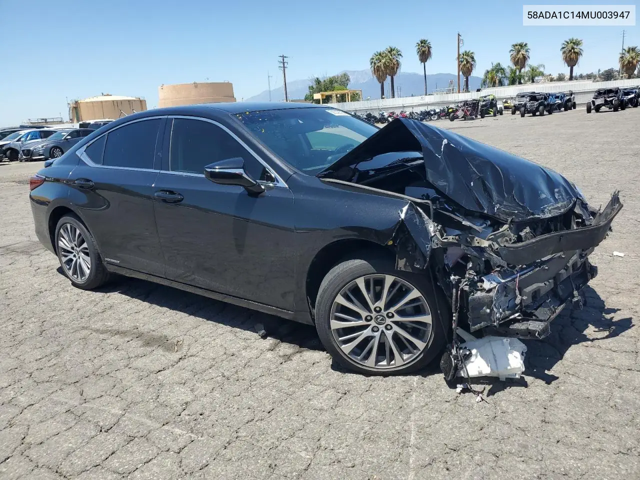 2021 Lexus Es 300H VIN: 58ADA1C14MU003947 Lot: 56539095