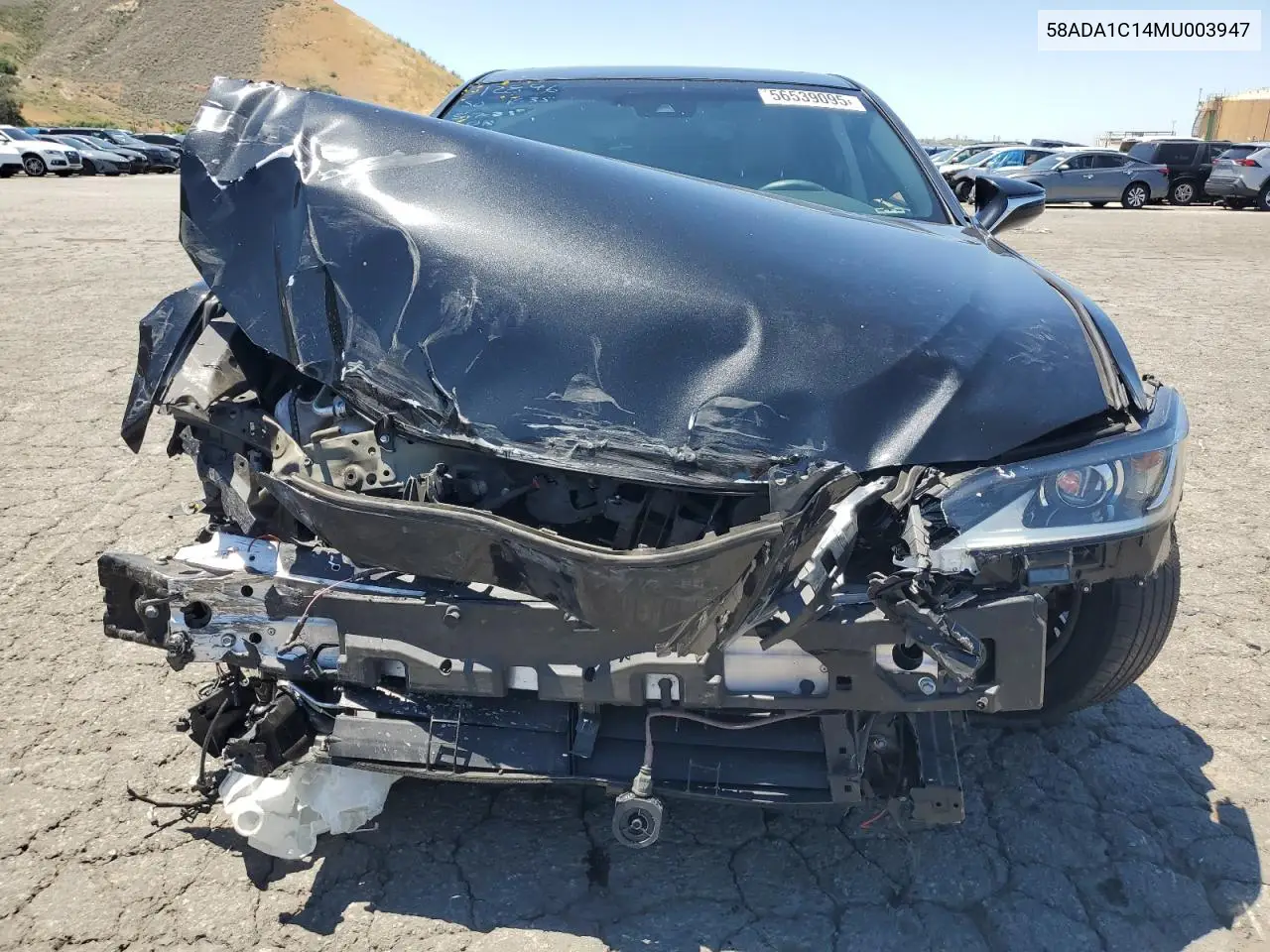 2021 Lexus Es 300H VIN: 58ADA1C14MU003947 Lot: 56539095