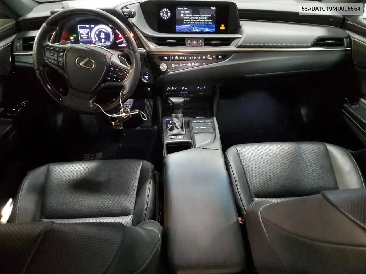 2021 Lexus Es 300H VIN: 58ADA1C19MU005564 Lot: 56665485