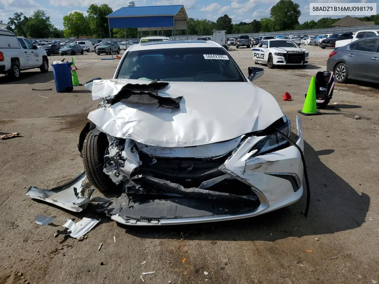 2021 Lexus Es 350 Base VIN: 58ADZ1B16MU098179 Lot: 56842395